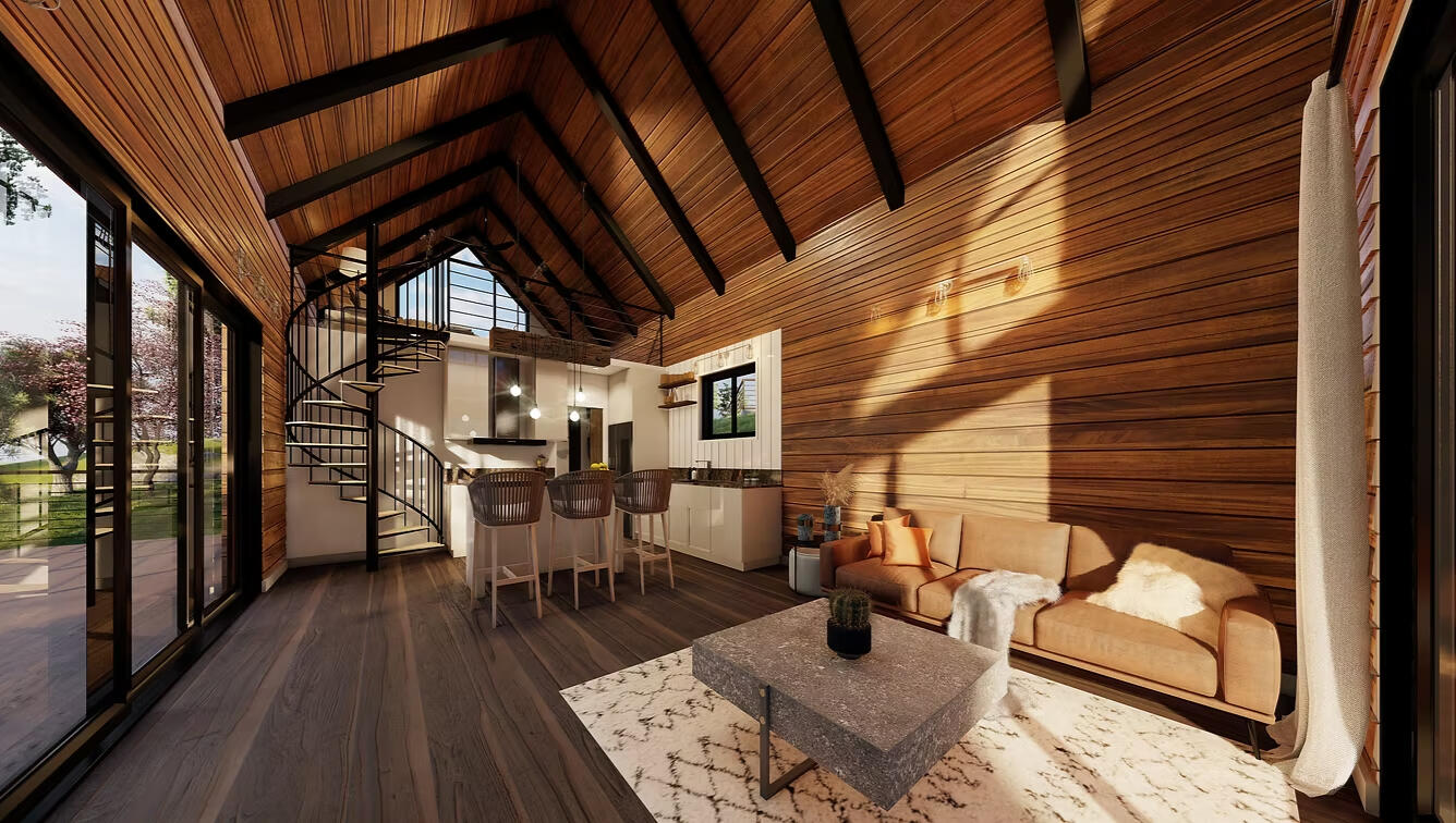 Modern ADU Interior Modern ADU Interior