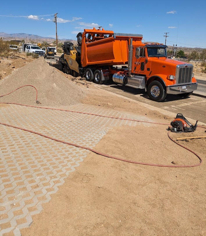 SB County Curb Gutter Apron Road Improvement
