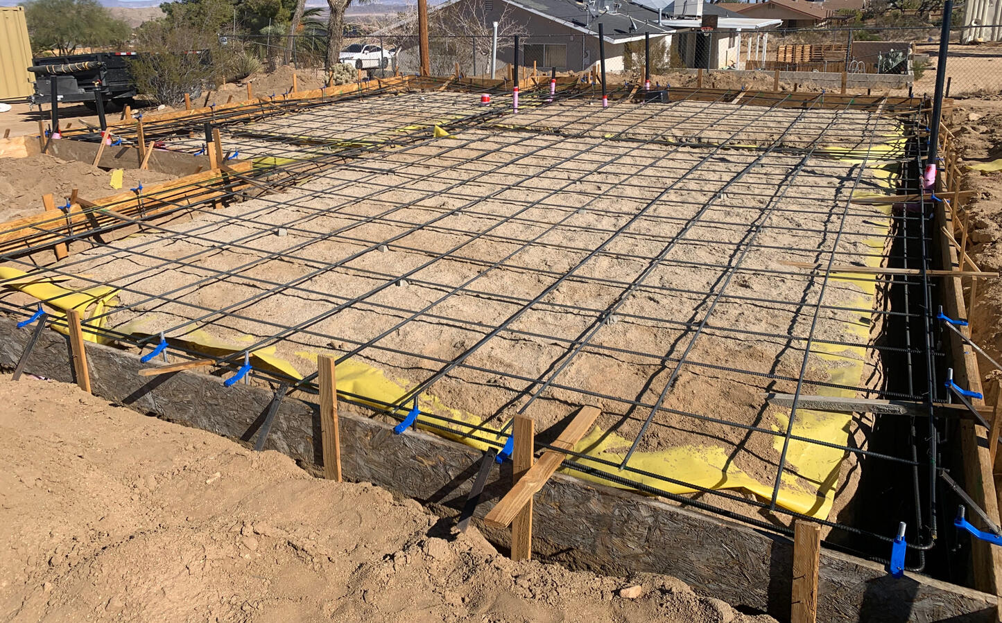 Grading Footings Steel &amp; Foundation Work