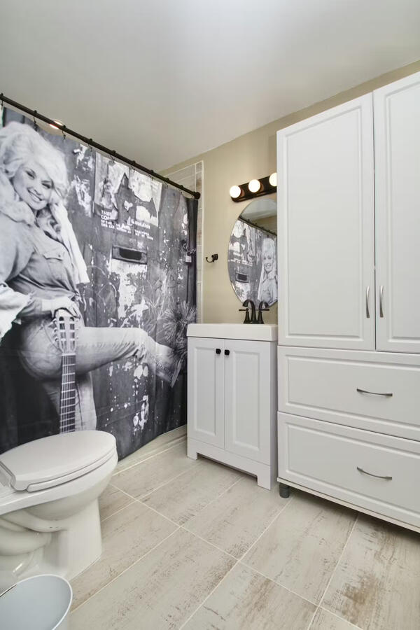 Homestead Cabin Bathroom Design